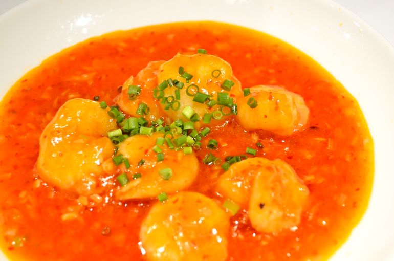 海老のチリソース煮