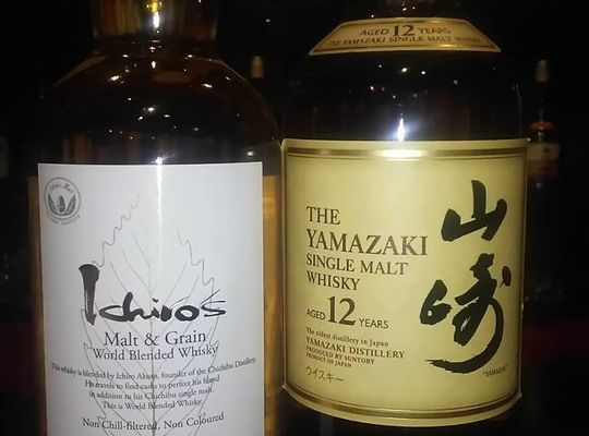 山崎12年イチローズモルト