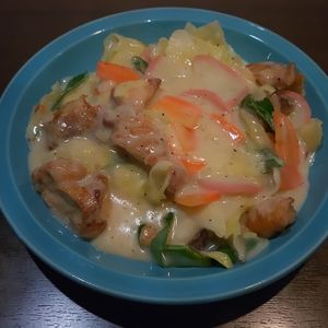 鶏肉と野菜のクリーム煮